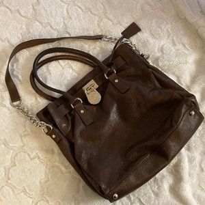 Lightly worn chocolate brownMichael Kors purse